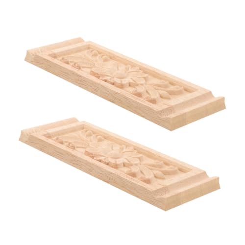 Anneome 2 Stück Geschnitzte Holzornamente Möbelapplikationen Europäischer Stil Dekorative Holzverzierung für Schranktüren DIY Möbelschmuck Feine Handwerkskunst Langlebig und Anneome 2 Stück Geschnitzte Holzornamente Möbelapplikationen Europäischer Stil Dekorative Holzverzierung für Schranktüren DIY Möbelschmuck Feine Handwerkskunst Langlebig und von Anneome