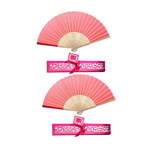 Anneome 2 Stück Klassischer Faltbarer Chinesischer Handfächer mit Bambusrahmen Handgefertigter Seidenstoff Fächer Kompakt Tragbar Dekorativ für Frauen Hochzeit Party und Sommergebrauch Anneome 2 Stück Klassischer Faltbarer Chinesischer Handfächer mit Bambusrahmen Handgefertigter Seidenstoff Fächer Kompakt Tragbar Dekorativ für Frauen Hochzeit Party und Sommergebrauch von Anneome