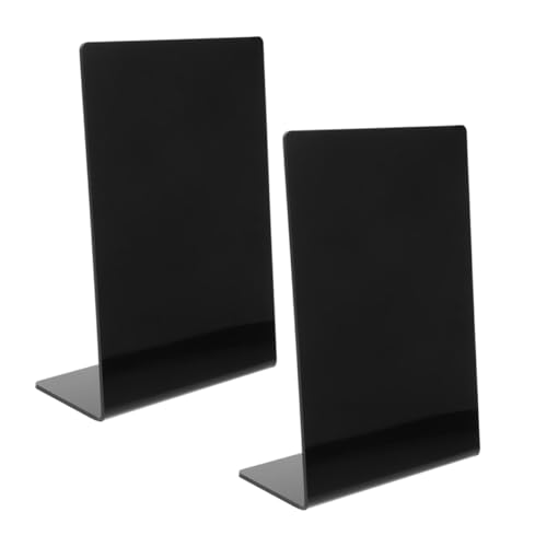 Anneome 2 Stück Kreidetafeln für Tischdekoration Handgemalte Menüs und DIY Home Decor Wiederverwendbare Tafeln für Verschiedene Anlässe Leicht und Tragbar von Anneome