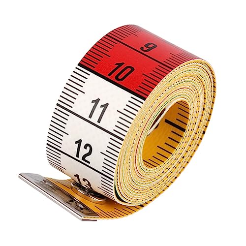Anneome 2 Stück Maßband hohe Präzision Pflicht Messlineal Naht Tasche Oberbeleuchter Herrscher Maßband mit Knopfdesign Kleidungsmaßband Maßband mit Knopfverschluss Maßband messen Colorful Anneome 2 Stück Maßband hohe Präzision Pflicht Messlineal Naht Tasche Oberbeleuchter Herrscher Maßband mit Knopfdesign Kleidungsmaßband Maßband mit Knopfverschluss Maßband messen Colorful von Anneome