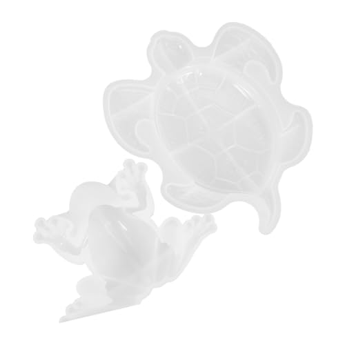 Anneome 2 Stück Silikonform Frosch und Schildkröte DIY Tierform für Epoxidharz Gießen Tierische Bastelform für Wanddekoration Originelles Kunsthandwerk Zubehör Anneome 2 Stück Silikonform Frosch und Schildkröte DIY Tierform für Epoxidharz Gießen Tierische Bastelform für Wanddekoration Originelles Kunsthandwerk Zubehör von Anneome