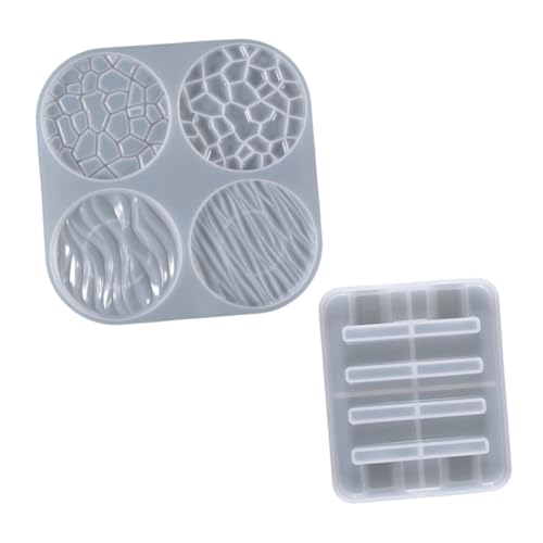 Anneome 2 Stück Silikonform für Diy Untersetzer Wellenförmige Gießform für Kaffeetassen für Epoxidharz Handwerk Einfache und Langlebig Anneome 2 Stück Silikonform für Diy Untersetzer Wellenförmige Gießform für Kaffeetassen für Epoxidharz Handwerk Einfache und Langlebig von Anneome