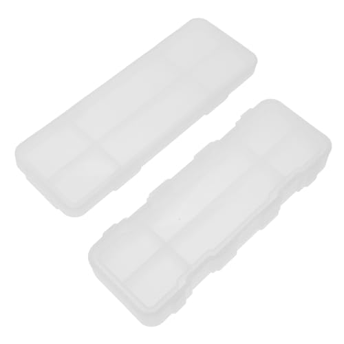 Anneome 2 Stück Silikonform für Stiftehalter Wiederverwendbare Epoxidharz Gießform für Dekorative Stiftbox für DIY Kunstprojekte und Kreative von Anneome
