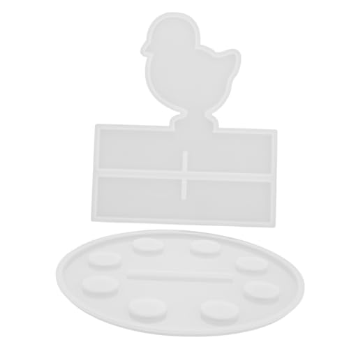Anneome 2 Stück Teiliges Silikon display tablett Kleine Hühnerhalter formen Wiederverwendbare Antihaftbeschichtete DIY gießform für Epoxidharz Kompakt und Platzsparend für Bastelbedarf Anneome 2 Stück Teiliges Silikon display tablett Kleine Hühnerhalter formen Wiederverwendbare Antihaftbeschichtete DIY gießform für Epoxidharz Kompakt und Platzsparend für Bastelbedarf von Anneome