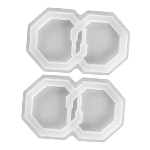 Anneome 2 Stück Teiliges Silikonform für Diy Ohrringe Ohrschmuck Gießform Wiederverwendbare Silikonform für Bastelprojekte und Schmuckherstellung von Anneome