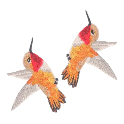 Anneome 2 Stück Teiliges Vogel Aufnäher zum Aufbügeln Bestickte Applikationen für Kleidung Taschen und DIY Textilien Langlebige Stoffdeko für Reparatur und Verzierung Anneome 2 Stück Teiliges Vogel Aufnäher zum Aufbügeln Bestickte Applikationen für Kleidung Taschen und DIY Textilien Langlebige Stoffdeko für Reparatur und Verzierung von Anneome