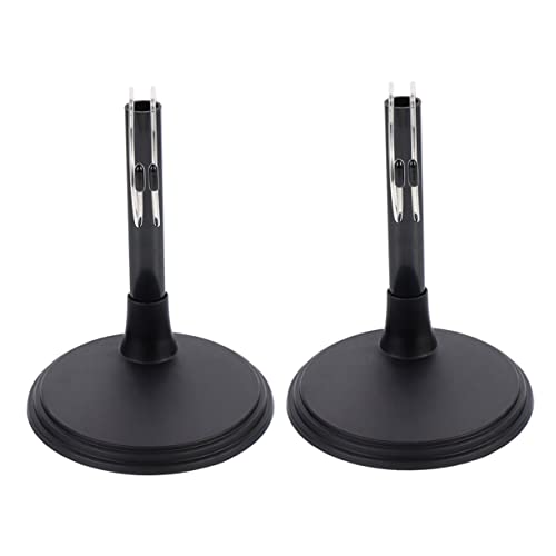 Anneome 2 Stück Verstellbarer Puppenständer Teilig Stabile Display Halterung für Actionfiguren und Plüschtiere Hohe Stützhalter für Puppen für Puppenzimmer und Dekoration von Anneome