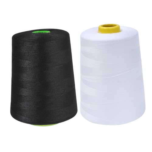 Anneome 2 Stück nähgarn werkzeuge Polyester Nähgarn DIY Nähgarn Nählinie Faden zum Nähen Stickfaden nähen schneiderei Stickerei Quiltvorräte Herstellung Quilten DIY-Nähgarn Stichwerkzeuge von Anneome