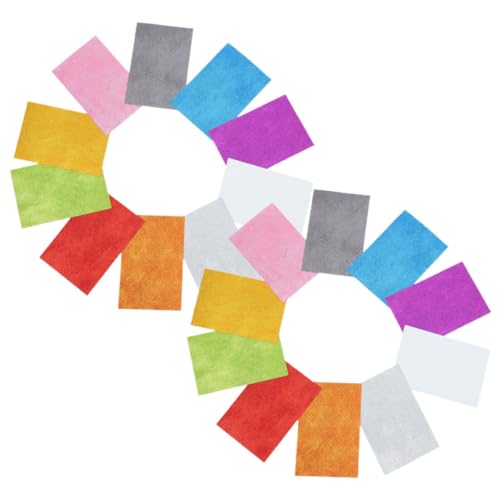 Anneome 20 Blatt Konfetti foam board foam sheet Bastelschaum Bastelbedarf für Kunsthandwerk Papiere falten Basteldekorationspapier Bastelpapier im A4-Format mit Glitzer Schwamm von Anneome