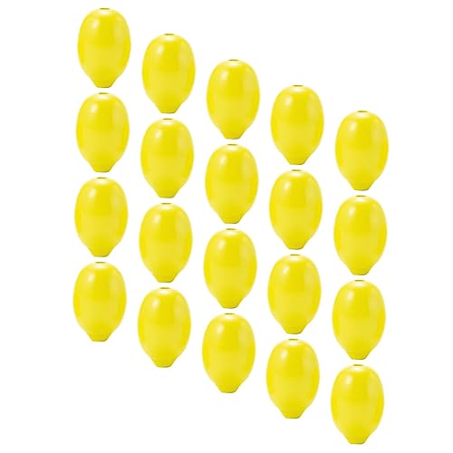 Anneome 20 Stück DIY Holzperlen Lemon Beads für Kreative Bastelprojekte Dekorative Anhänger und Persönliche Schmuckherstellung Geeignet für Familienaktivitäten und Kunsthandwerk von Anneome