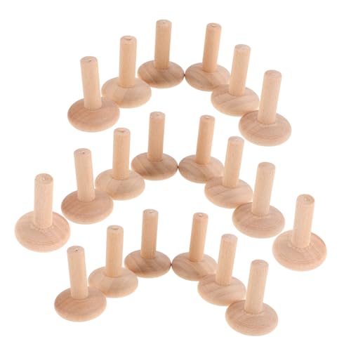 Anneome 20 Stück Holz Dübel T Förmig Natürliche Stecker Kleine Holzstifte für DIY Bastelprojekte Möbelreparatur Kompakte Holzverbindung Zubehör Anneome 20 Stück Holz Dübel T Förmig Natürliche Stecker Kleine Holzstifte für DIY Bastelprojekte Möbelreparatur Kompakte Holzverbindung Zubehör von Anneome