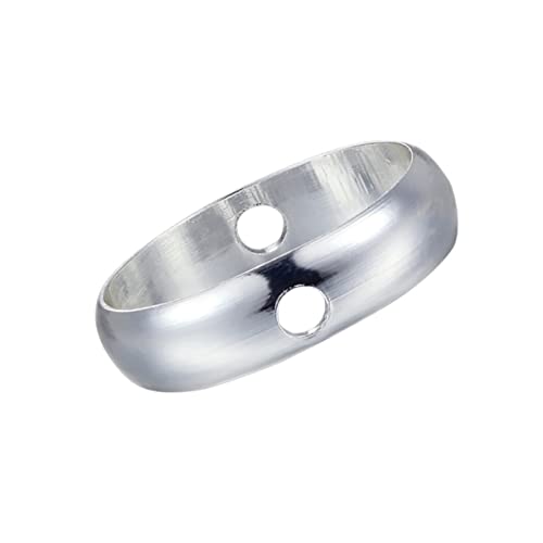 Anneome 20 Stück Metallringzubehör Klobige Ringe Ring Ringe Ohrring-accessoire Aus Metall Metall Ring Silver von Anneome