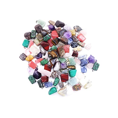 Anneome 20 Stück Stein Anhänger Perlen Herstellung Schmuckzubehör Schmuck Diy Zubehör von Anneome