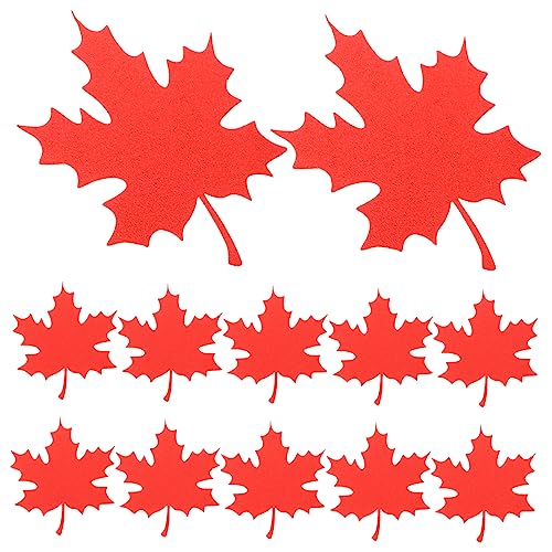 Anneome 20 Stück Teiliges Glitzernde Papier Ahornblätter Ausschnitte Langlebige Herbstdeko Vielseitig für Thanksgiving Herbstliche Partys Kleine Herbstliche Streudeko aus Papier Anneome 20 Stück Teiliges Glitzernde Papier Ahornblätter Ausschnitte Langlebige Herbstdeko Vielseitig für Thanksgiving Herbstliche Partys Kleine Herbstliche Streudeko aus Papier von Anneome