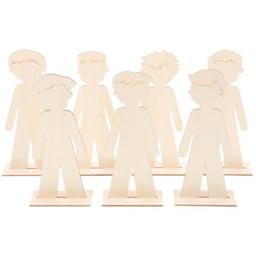 Anneome 20 Stück Teiliges Holzfiguren zum Basteln Natürliche Unbehandelte Holzscheiben Kreative DIY Holzdekoration für Handliche Holzklötzchen für Hausdekor und Bastelprojekte Anneome 20 Stück Teiliges Holzfiguren zum Basteln Natürliche Unbehandelte Holzscheiben Kreative DIY Holzdekoration für Handliche Holzklötzchen für Hausdekor und Bastelprojekte von Anneome