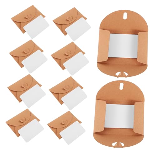 Anneome 20 Stück Teiliges Mini Briefumschläge aus Kraftpapier mit Herzverschluss Kleine Klappkarten Blanko Umschläge für Weihnachtskarten Dankeskarten Hochzeitseinladungen kartenhalter Anneome 20 Stück Teiliges Mini Briefumschläge aus Kraftpapier mit Herzverschluss Kleine Klappkarten Blanko Umschläge für Weihnachtskarten Dankeskarten Hochzeitseinladungen kartenhalter von Anneome