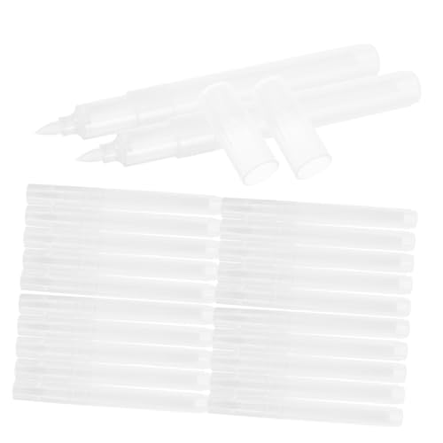 Anneome 20 Stück Teiliges Nachfüllbare Marker mit Feiner Spitze Auslaufsicherer Kunststoffkörper Transparente Leere Stifte für Künstler für Graffiti DIY Malerei und Präzise Details Anneome 20 Stück Teiliges Nachfüllbare Marker mit Feiner Spitze Auslaufsicherer Kunststoffkörper Transparente Leere Stifte für Künstler für Graffiti DIY Malerei und Präzise Details von Anneome