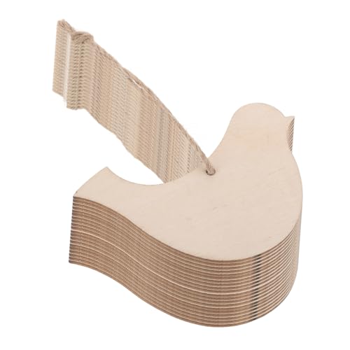 Anneome 20 Stück Teiliges -dekorationen aus Naturbelassenem Holz DIY Bemalbare Holzscheiben für Bastelprojekte Leichte Kompakte Holzornamente für Weihnachts Heimdekoration Anneome 20 Stück Teiliges -dekorationen aus Naturbelassenem Holz DIY Bemalbare Holzscheiben für Bastelprojekte Leichte Kompakte Holzornamente für Weihnachts Heimdekoration von Anneome