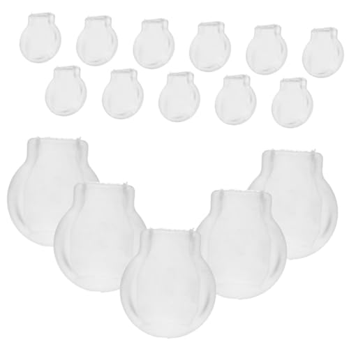 Anneome 20 Stück Transparente Silikon Ohrstecker Verschluss Pads Weiche Gel Ohrpolster gegen Schmerzen für Hängende Ohrringe Rutschfest Große Ohrstützen für Schlaffe Ohren Komfortabler Anneome 20 Stück Transparente Silikon Ohrstecker Verschluss Pads Weiche Gel Ohrpolster gegen Schmerzen für Hängende Ohrringe Rutschfest Große Ohrstützen für Schlaffe Ohren Komfortabler von Anneome