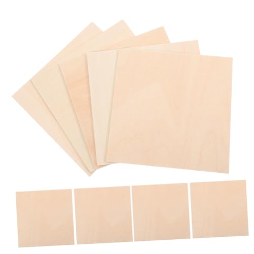 Anneome 20 Stück Unbehandelte Holzplatten Rechteckige Bastelplatten Lindenholz für DIY Projekte Malen und Dekoration Sicher Anneome 20 Stück Unbehandelte Holzplatten Rechteckige Bastelplatten Lindenholz für DIY Projekte Malen und Dekoration Sicher von Anneome