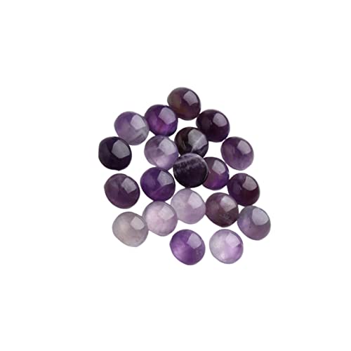 Anneome 20 Stück Zeitsteinzubehör zum Selbermachen Cabochon-Stein Wohnung Perlen zum Basteln Schmuck bastel materialien Bastelmaterialien lila Kristall-Cabochons Edelsteinglas Violett Anneome 20 Stück Zeitsteinzubehör zum Selbermachen Cabochon-Stein Wohnung Perlen zum Basteln Schmuck bastel materialien Bastelmaterialien lila Kristall-Cabochons Edelsteinglas Violett von Anneome