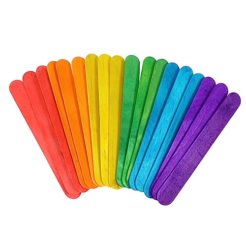 Anneome 200 Stück Bunte Holz Bastelstäbchen Jumbo Glatte Oberfläche Für DIY Kinderhandwerk Schulprojekte Partyaktivitäten Umweltfreundlich Anneome 200 Stück Bunte Holz Bastelstäbchen Jumbo Glatte Oberfläche Für DIY Kinderhandwerk Schulprojekte Partyaktivitäten Umweltfreundlich von Anneome
