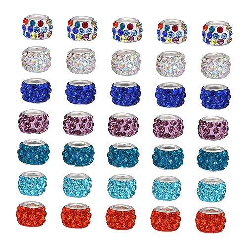 Anneome 200 Stück Diy Schmuckperlen im Mixed Farben Dekorative Lose Perlen für Armbänder und Bastelprojekte für Handwerk und Schmuckherstellung von Anneome