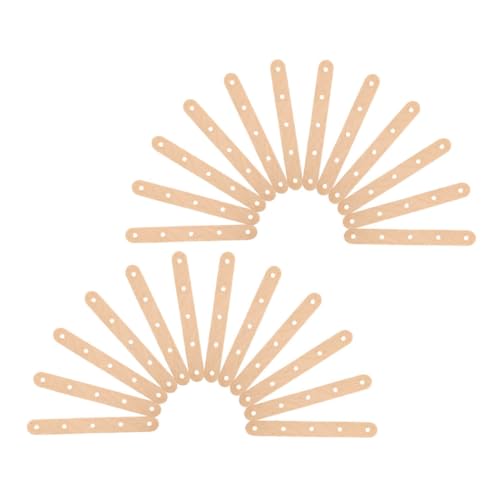 Anneome 200 Stück Holzstäbchen mit Löchern Robuste Bastelstäbchen Naturholz für Diy Modelle Kunstprojekte Gartenetiketten und Handwerkliche Lernspiele für Hobbybastler Anneome 200 Stück Holzstäbchen mit Löchern Robuste Bastelstäbchen Naturholz für Diy Modelle Kunstprojekte Gartenetiketten und Handwerkliche Lernspiele für Hobbybastler von Anneome