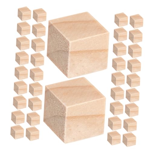 Anneome 200 Stück Naturholz Würfel Unbehandelte Holzklötzchen für DIY Bastelprojekte Stapelbare Holzquader für Einfallsreiches Gestalten Lernspiele und Hand Auge Koordination Anneome 200 Stück Naturholz Würfel Unbehandelte Holzklötzchen für DIY Bastelprojekte Stapelbare Holzquader für Einfallsreiches Gestalten Lernspiele und Hand Auge Koordination von Anneome