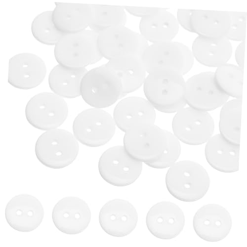 Anneome 200 Stück Resin Knöpfe Rund Weiß Stabile Nähknöpfe für Mäntel Pullover Hemden DIY Bastelprojekte Langlebige Harz Knöpfe für Kleidung Anneome 200 Stück Resin Knöpfe Rund Weiß Stabile Nähknöpfe für Mäntel Pullover Hemden DIY Bastelprojekte Langlebige Harz Knöpfe für Kleidung von Anneome