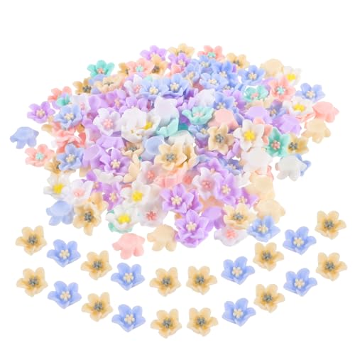 Anneome 200 Stück Teiliges Bunte Resin Blumen Charms für DIY Dekorationen Zarte Miniatur Ornamente für Handyhüllen Handgefertigte Blüten Anhänger für Schmuck und Bastelprojekte Anneome 200 Stück Teiliges Bunte Resin Blumen Charms für DIY Dekorationen Zarte Miniatur Ornamente für Handyhüllen Handgefertigte Blüten Anhänger für Schmuck und Bastelprojekte von Anneome