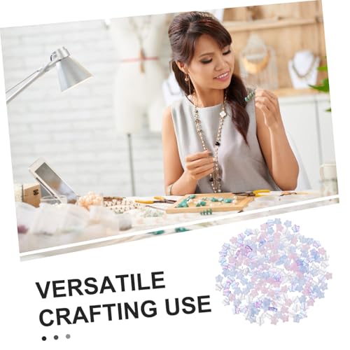 Anneome 200 Stück Teiliges Sternförmiger Schmuckperlen Transparentem Blauem Pinkem und Violettem Vielseitige Diy Charms für Armbänder Halsketten Ohrringe und Kreativen Schmuckgebrauch Anneome 200 Stück Teiliges Sternförmiger Schmuckperlen Transparentem Blauem Pinkem und Violettem Vielseitige Diy Charms für Armbänder Halsketten Ohrringe und Kreativen Schmuckgebrauch von Anneome