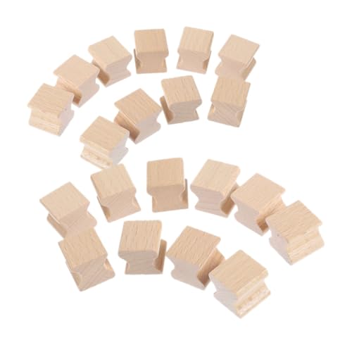 Anneome 20Stücke Quadratische Holzstempel Rohlinge mit Rillengriff Leere DIY Stempel für Projekte zum Schnitzen und Basteln Scrapbooking Anneome 20Stücke Quadratische Holzstempel Rohlinge mit Rillengriff Leere DIY Stempel für Projekte zum Schnitzen und Basteln Scrapbooking von Anneome