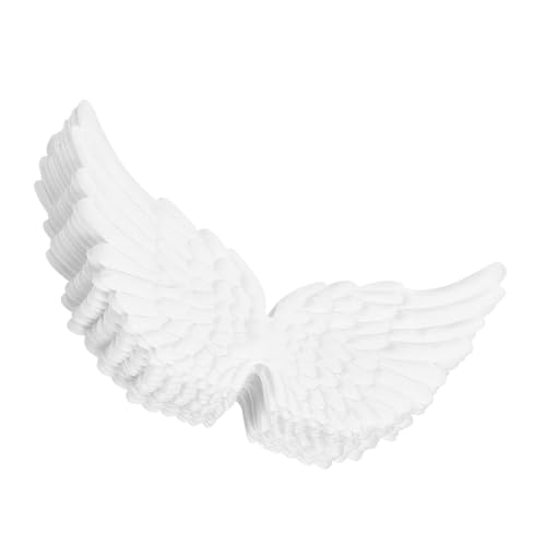 Anneome 20pcs Engel Wings DIY -patches Für Jacken Bekleidungsdekor Accessoire Kreative DIY Bastelstoff Flügel Stoffflügel Patch Flügel Applikation Applikation Applikat von Anneome