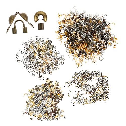 Anneome 2100 Stück Teiliges Crimpperlen für Schmuckherstellung Vielseitige Crimpperlen und Crimpschläuche Robustes Zubehör für Ohrringe Armbänder Halsketten DIY Schmuckbasteln Geeignet für Anneome 2100 Stück Teiliges Crimpperlen für Schmuckherstellung Vielseitige Crimpperlen und Crimpschläuche Robustes Zubehör für Ohrringe Armbänder Halsketten DIY Schmuckbasteln Geeignet für von Anneome