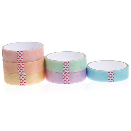 Anneome 24 Rollen Neuartige Ballbänder Klebriges Ballband Kugelrollband Klebstoff Klebeband Für Farbbandball Schüttgut Bunt Klebebänder Farbiger Kleber Kinderspielzeug Plastik von Anneome