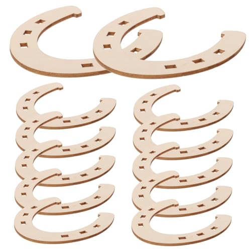Anneome 24 Stück Teiliges Holzscheiben mit Unlackierte Pferdehufe Holz Ausschnitte DIY Bastel Holzstücke für Dekoration Bemalbar und Schnitzbar für Kreative Handwerksprojekte Anneome 24 Stück Teiliges Holzscheiben mit Unlackierte Pferdehufe Holz Ausschnitte DIY Bastel Holzstücke für Dekoration Bemalbar und Schnitzbar für Kreative Handwerksprojekte von Anneome