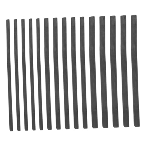Anneome 25 Stück Kohlestäbe Kohlestift Holzkohle Komprimierte Kohle Mischen Stöcke Klumpen Kohle Zeichnung Kohle Kunst Kohletabletten Hobby-druckkohle Schattierung Kohlenstoff Black von Anneome
