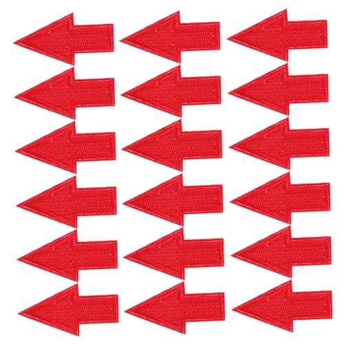 Anneome 25 Stück Teiliges Rote Pfeilform Stickerei Patches aus Polyester Bügel Nähapplikationen für Kleidung zur Reparatur und Verzierung von Hüten Jeans Pullovern und Rucksäcken Anneome 25 Stück Teiliges Rote Pfeilform Stickerei Patches aus Polyester Bügel Nähapplikationen für Kleidung zur Reparatur und Verzierung von Hüten Jeans Pullovern und Rucksäcken von Anneome