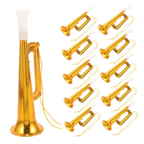 Anneome 25 Stück Teiliges Trumpet Toy aus Robustem Kunststoff Tragbare Kleine Lufttröte für Partys Sportveranstaltungen und Konzerte Lauter Horn-Cheerer für Vielseitige Feierlichkeiten Anneome 25 Stück Teiliges Trumpet Toy aus Robustem Kunststoff Tragbare Kleine Lufttröte für Partys Sportveranstaltungen und Konzerte Lauter Horn-Cheerer für Vielseitige Feierlichkeiten von Anneome
