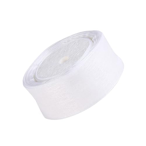 Anneome 25M Organza Geschenkband Weiß für Hochzeiten Partys und DIY Dekoration Elegantes Band für Geschenkverpackungen und Bastelprojekte Anneome 25M Organza Geschenkband Weiß für Hochzeiten Partys und DIY Dekoration Elegantes Band für Geschenkverpackungen und Bastelprojekte von Anneome