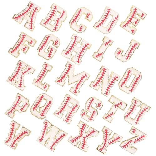 Anneome 26 Stück Teiliges Selbstklebende Chenille Buchstaben Patches zum Aufbügeln Delicate Stickerei Aufnäher für Kleidung Hüte DIY Dekoration und Reparatur Rot Anneome 26 Stück Teiliges Selbstklebende Chenille Buchstaben Patches zum Aufbügeln Delicate Stickerei Aufnäher für Kleidung Hüte DIY Dekoration und Reparatur Rot von Anneome
