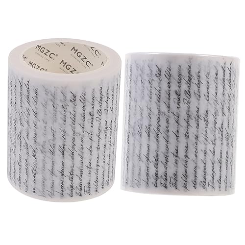 Anneome 2Rollen Retro Scrapbook Klebeband Washi Tape für DIY Dekoration Bastelprojekte Ästhetisches Journaling Zubehör Muster für Tagebücher und Scrapbooking Anneome 2Rollen Retro Scrapbook Klebeband Washi Tape für DIY Dekoration Bastelprojekte Ästhetisches Journaling Zubehör Muster für Tagebücher und Scrapbooking von Anneome