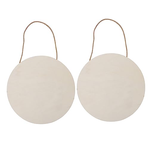 Anneome 2Stücke DIY Holz Türschild Leeres Rundschild Für Malerei Party Und Hochzeitsdekoration Robustes Material Vielseitig Einsetzbar Anneome 2Stücke DIY Holz Türschild Leeres Rundschild Für Malerei Party Und Hochzeitsdekoration Robustes Material Vielseitig Einsetzbar von Anneome