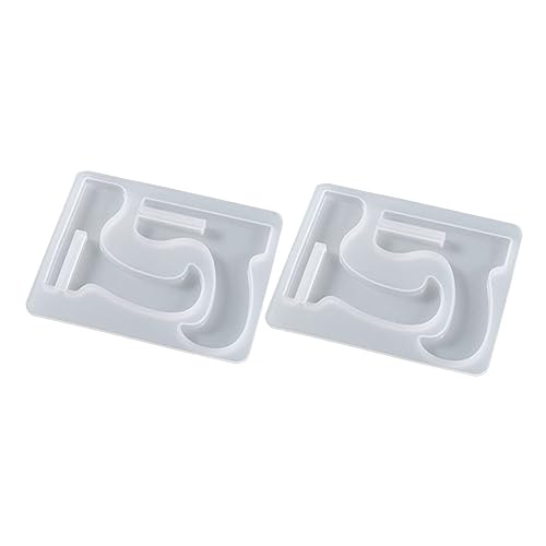 Anneome 2Stücke DIY Silikonform für Telefonhalterung Epoxidharz Gießform für Handarbeiten für Schreibtischdekoration und Handyständer Leicht und Langlebig Anneome 2Stücke DIY Silikonform für Telefonhalterung Epoxidharz Gießform für Handarbeiten für Schreibtischdekoration und Handyständer Leicht und Langlebig von Anneome