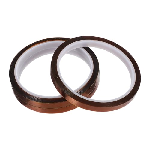 Anneome 3 Rollen Hitzebeständiges Polyimid Klebeband Sublimationstape Hitzefestes Transferband für Elektronik Glasbecher T Shirt Stoffe DIY Sublimationsprojekte Anneome 3 Rollen Hitzebeständiges Polyimid Klebeband Sublimationstape Hitzefestes Transferband für Elektronik Glasbecher T Shirt Stoffe DIY Sublimationsprojekte von Anneome