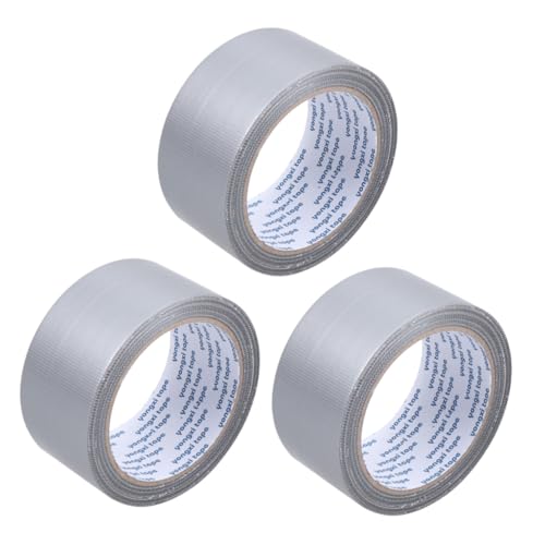 Anneome 3 Rollen Pack Einseitige Gewebebänder Multifunktionale Klebebänder für Teppichverbindungen Verpackung Reparaturen und Oberflächenschutz von Anneome