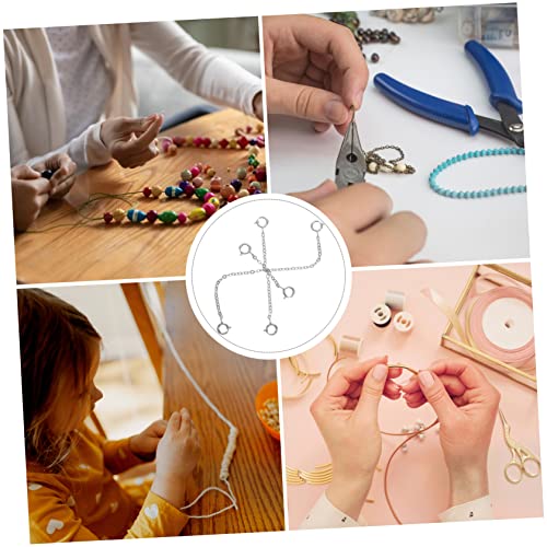 Anneome 3 Stück Sterling Silber Verlängerungskette Teiliges Schmuckverlängerungskette für Halsketten Armbänder Fußkettchen DIY Schmuckzubehör Langlebig und Glänzend Anneome 3 Stück Sterling Silber Verlängerungskette Teiliges Schmuckverlängerungskette für Halsketten Armbänder Fußkettchen DIY Schmuckzubehör Langlebig und Glänzend von Anneome