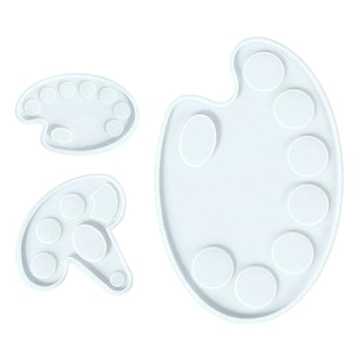 Anneome 3 Stück Teiliges Silikonform für DIY Epoxidharz Vielseitige Gießformen für Handwerk und Heimdekoration und Langlebig für Kreative Projekte Anneome 3 Stück Teiliges Silikonform für DIY Epoxidharz Vielseitige Gießformen für Handwerk und Heimdekoration und Langlebig für Kreative Projekte von Anneome