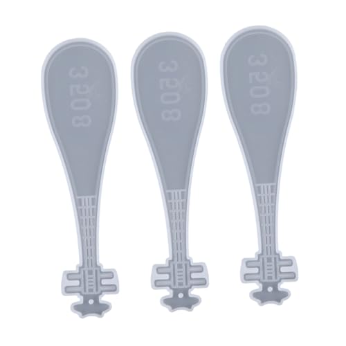 Anneome 3 Stück Teiliges Silikonform für Diy Lesezeichen Epoxidharz Handgemachte Formen für Kreative Bastelprojekte für Designs und Einfache Handhabung von Anneome